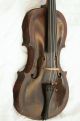 Antique English Violin 18th C.  Grafted Scroll And Ready To Play String photo 1