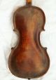 Antique English Violin 18th C.  Grafted Scroll And Ready To Play String photo 2