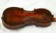 Antique English Violin 18th C.  Grafted Scroll And Ready To Play String photo 3