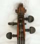 Antique English Violin 18th C.  Grafted Scroll And Ready To Play String photo 5