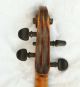 Antique English Violin 18th C.  Grafted Scroll And Ready To Play String photo 7