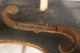 Antique Italian Labelled Violin Florinus Guidantus Bononiae 1719 Grafted Scroll String photo 10
