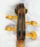 Antique Italian Labelled Violin Florinus Guidantus Bononiae 1719 Grafted Scroll String photo 5