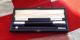Rare Silver And Ebony Conductors Baton,  With Case & Unusually Dismantles. Other Antique Instruments photo 2