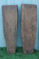 Pair: 16thc Gothic Tudor Period Wooden Oak Large Corbels C1590s Other Antique Woodenware photo 8