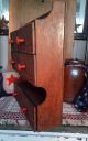 Antique Vintage Primitive Wood Handmade Spice Apothecary Chest Cabinet Make - Do Primitives photo 5