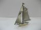 The Sailboat Of Silver Of The Most Wonderful Japan.  59g/ 2.  08.  Japanese Antique Other Antique Sterling Silver photo 1