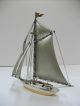 The Sailboat Of Silver Of The Most Wonderful Japan.  59g/ 2.  08.  Japanese Antique Other Antique Sterling Silver photo 8