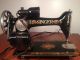 Antique Vintage Singer Model 66 Red Eye Sewing Machine Graphics Sewing Machines photo 5