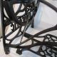 1898 Domestic Treadle Sewing Machine Frame Table Cast Iron Short Base Industrial Sewing Machines photo 2