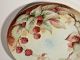 Antique Imperial Empire Hand Painted Red Raspberries 8 5/8 