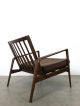 Vintage Ib Kofod Larsen Attr Scuptural Lounge Chair Mid Century Danish Modern Mid-Century Modernism photo 2