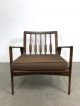 Vintage Ib Kofod Larsen Attr Scuptural Lounge Chair Mid Century Danish Modern Mid-Century Modernism photo 3