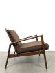 Vintage Ib Kofod Larsen Attr Scuptural Lounge Chair Mid Century Danish Modern Mid-Century Modernism photo 5