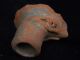 Ancient Teracotta Animal Head Indus Valley 800 Bc Tr15206 Neolithic & Paleolithic photo 1