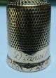 10k Gold Thimble By Simons Dated 1931,  Weighing 2.  77 Gms Thimbles photo 1
