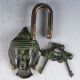Chinese Ancient Decorative Bronze Kwan - Yin Lock & Key Ep0012 Other Chinese Antiques photo 3
