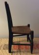 Antique American Country Folk Art Doll Chair - Early Painted Surface - Pristine Primitives photo 1
