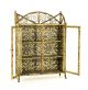 B564 Antique Scottish Victorian Bamboo Two Door Bookcase,  Cabinet,  Etagere 1800-1899 photo 3