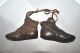 Antique 1800 ' S Victorian Brown Leather Lace Up High Boots Baby 2 Shoes Primitives photo 6