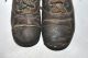 Antique 1800 ' S Victorian Brown Leather Lace Up High Boots Baby 2 Shoes Primitives photo 7