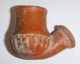 19thc.  Antique Ottoman Islamic Clay Smoking Tobacco Pipe With Decoration Islamic photo 11