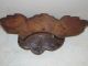 Antique Walnut Fruit Pattern Draw Pulls 7x3x1 1/4 