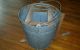 Vintage Galvanized ' Iron Horse Can/bucket Rochester Can Co.  Wood Mop Pale Garden Primitives photo 1