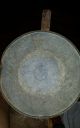 Vintage Galvanized ' Iron Horse Can/bucket Rochester Can Co.  Wood Mop Pale Garden Primitives photo 4