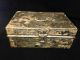 1800s Antique Western Toleware 6 Spice Sterling Cooking Spices Storage Box Tin Primitives photo 1