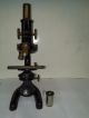Antique 1915 Bausch And Lomb Microscope Acceptable Condition/ All Lenses Microscopes & Lab Equipment photo 1