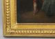 Antique 18thc O/c Oil Painting Flute Player & Singing Woman,  Gold Gilt Frame Nr Wind photo 6