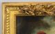 Antique 18thc O/c Oil Painting Flute Player & Singing Woman,  Gold Gilt Frame Nr Wind photo 7