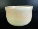 H3918: Japanese Raku - Ware White Glaze Tea Bowl Green Tea Tool,  Auto Bowls photo 1