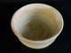 H3918: Japanese Raku - Ware White Glaze Tea Bowl Green Tea Tool,  Auto Bowls photo 3