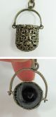 Victorian Chatelaine W/ Thimble Case Pin Cushion Scissors Notepad & Tape Measure Tools, Scissors & Measures photo 7