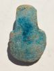 Arcantiques “ancient Egyptian Amulet” Blue Faience Pharonic Head. Egyptian photo 1