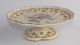 Antique Pointons England Footed Cake Plate/stand - Pansies,  Gilt Highlights Plates, Platters photo 3