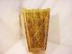 Vtg Gold Italian Florentine Tole Waste Basket/trash Can Gilt Wood Made In Italy Toleware photo 3