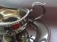Vintage Solid Silver Gravy Boat And Salver,  Adie Bros 1960 Sauce Boats photo 1