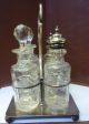 Victorian 6 Bottle Silverplated Cruet Dated 1897 Salt & Pepper Cellars/Shakers photo 5