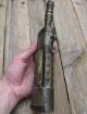 Antique Metal And Bone Powder Flask - Middle Eastern Middle East photo 2