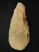 A Big One Million Year Old Early Stone Age Acheulean Handaxe Mauritania 810gr E Neolithic & Paleolithic photo 4