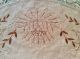 Arts And Crafts Embroidered Round Linen Table Cover 25 