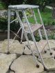 Vintage Durham Co.  Step Ladder All Patina Sturdy Primitives photo 10