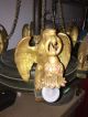 Antique Bronze French Empire Style Chandelier With Eagles,  Early 1900 ' S Chandeliers, Fixtures, Sconces photo 4