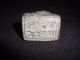 Rare Egyptian Ancient Egypt Stone Stamp Amulet.  1400 B.  C Egyptian photo 1