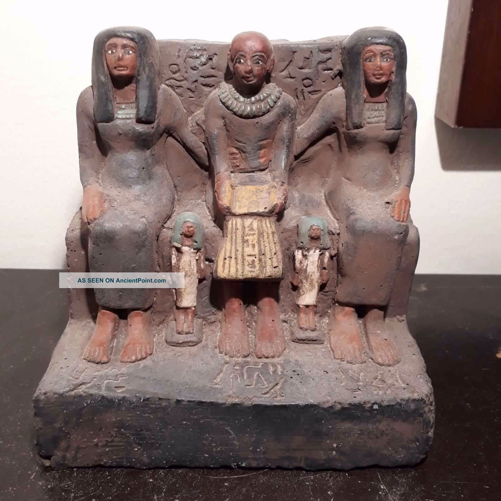 Rare Antique Ancient Egyptian Statue Architect Imhotep Build Pyramid2686 - 2649bc Egyptian photo