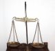 1900 ' S Antique Goldsmith Jewelry Weight Balance Brass Scale With Wooden Box 432 Scales photo 2