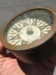 Antique Vintage Brass And Glass Wm Senter & Co Dry Card Compass 19th Century Compasses photo 4